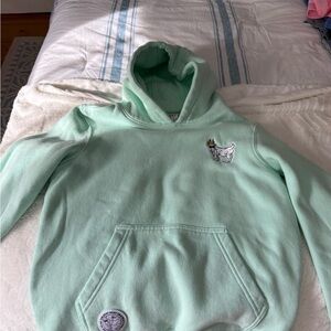Goat youth X-Large hoodie mint green color excellent condition